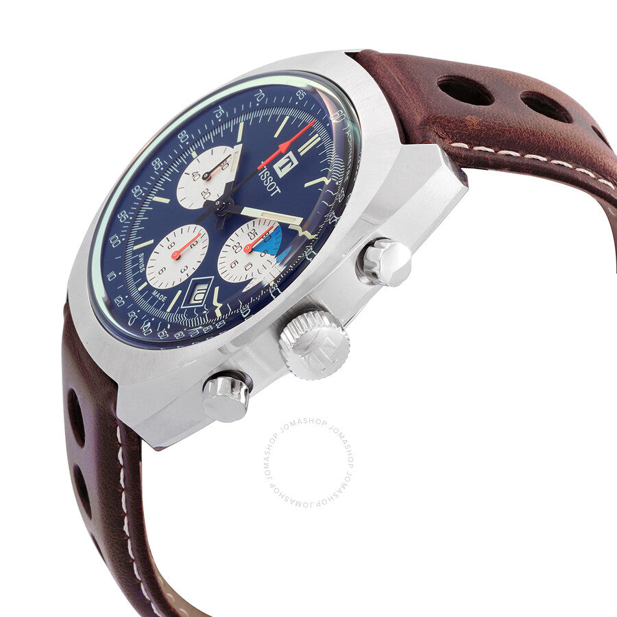 Tissot Heritage Chronograph Automatic Blue Dial Unisex Watch T124.427.16.041.00 - Dawson Watches #2