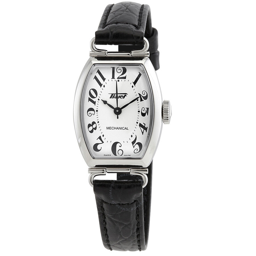 Tissot Heritage Porto Hand Wind White Dial Ladies Watch T128.161.16.012.00 - Dawson Watches