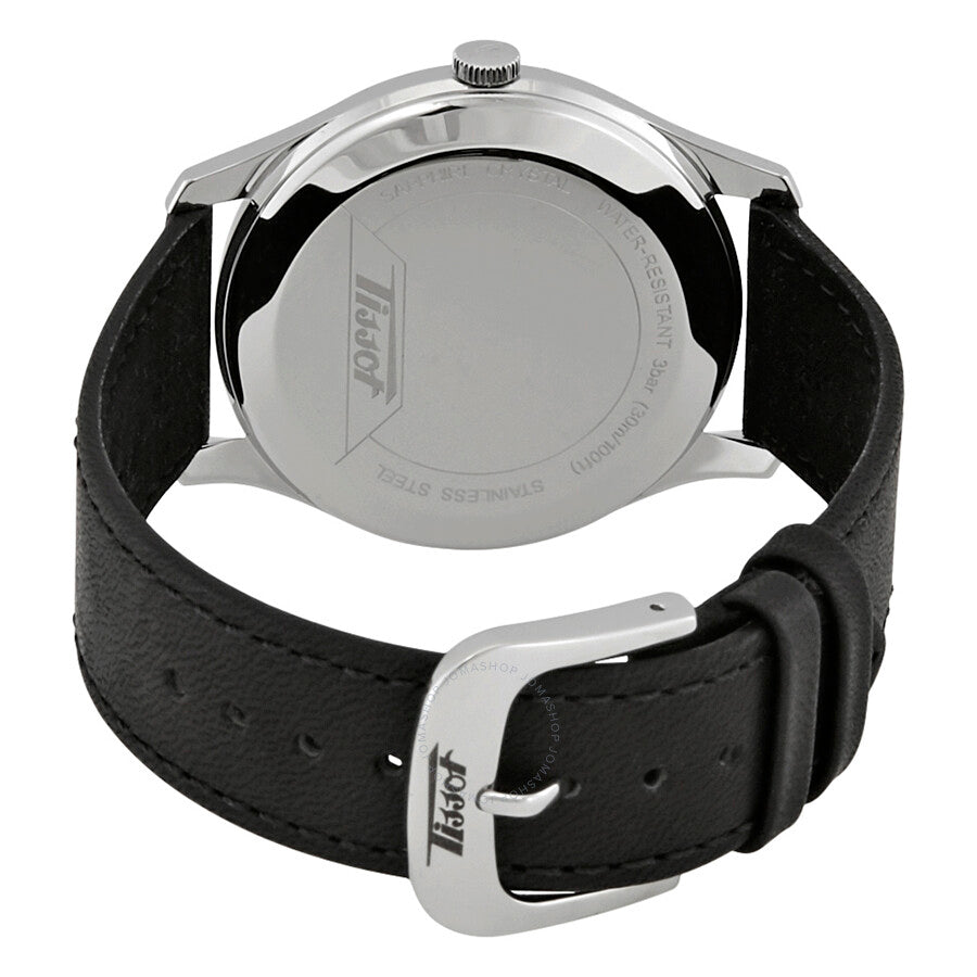 Tissot Heritage Visodate Black Dial Men's Watch T1184101605701 - Dawson Watches #3