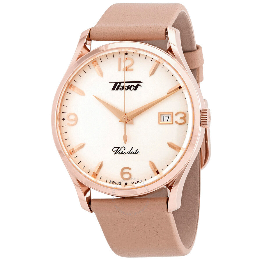 Tissot Heritage Visodate Silver Opalin Dial Watch T118.410.36.277.01 - Dawson Watches