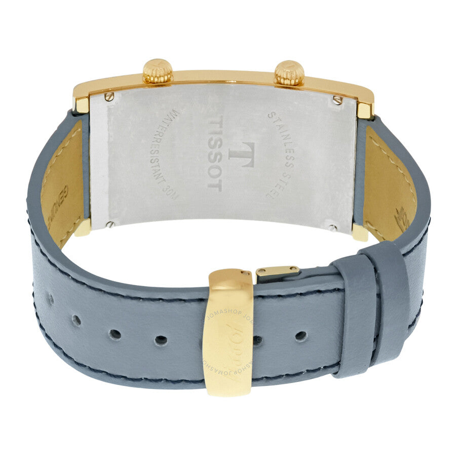 Tissot Heritage Champagne Dial Blue Leather Ladies Watch T56.5.623.39 - Dawson Watches #3