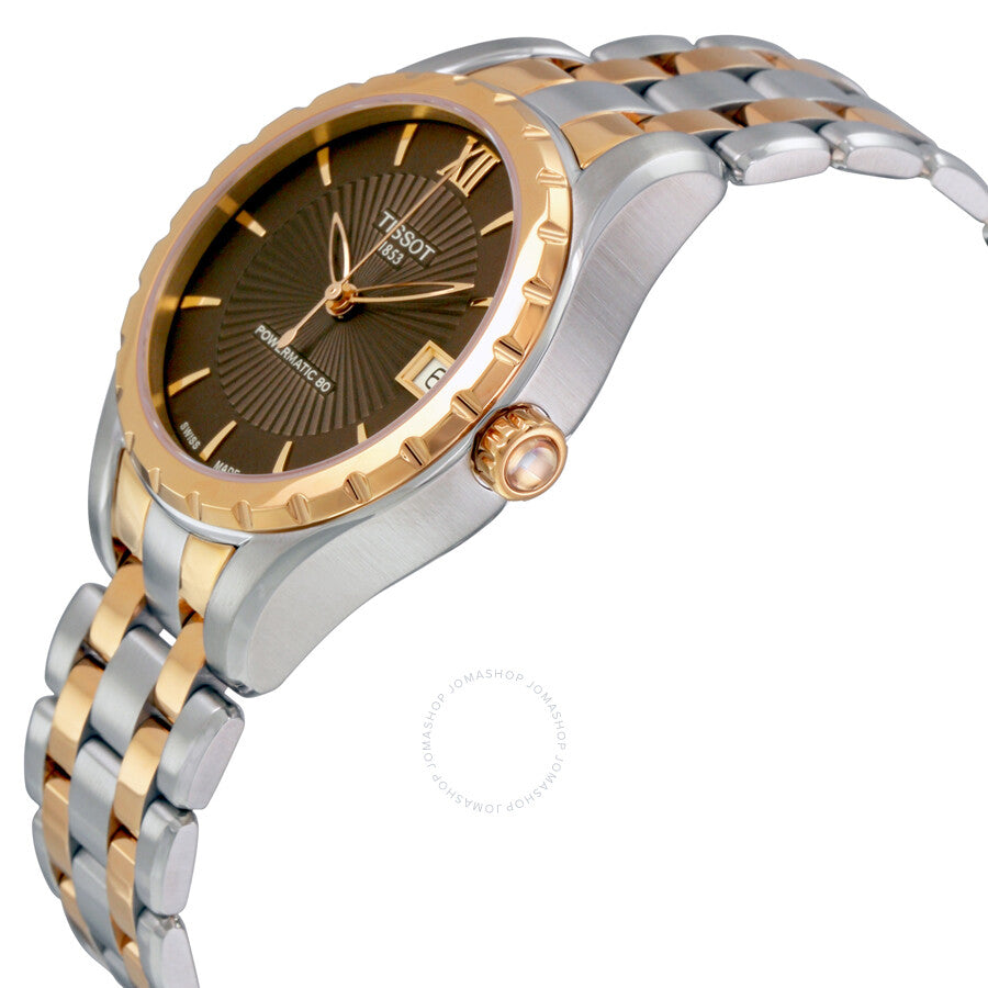 Tissot Lady 80 Automatic Brown Dial Watch T072.207.22.298.00 - Dawson Watches #2