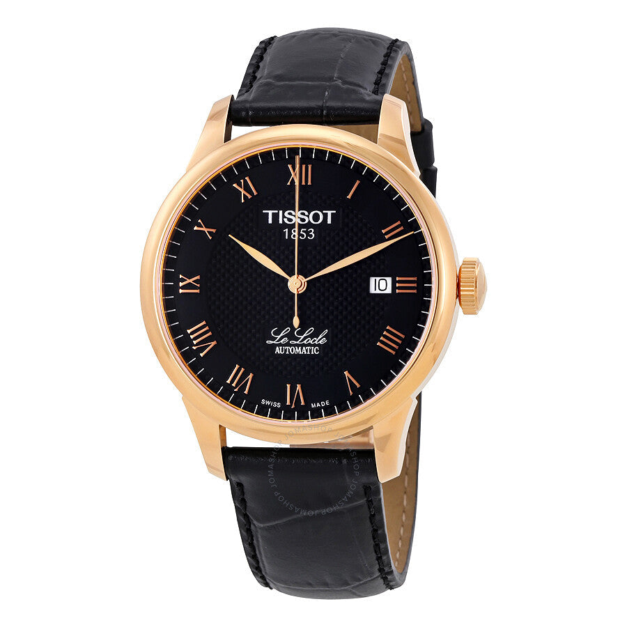 Tissot Le Locle Automatic Black Dial Men's Watch T41542353 - Dawson Watches