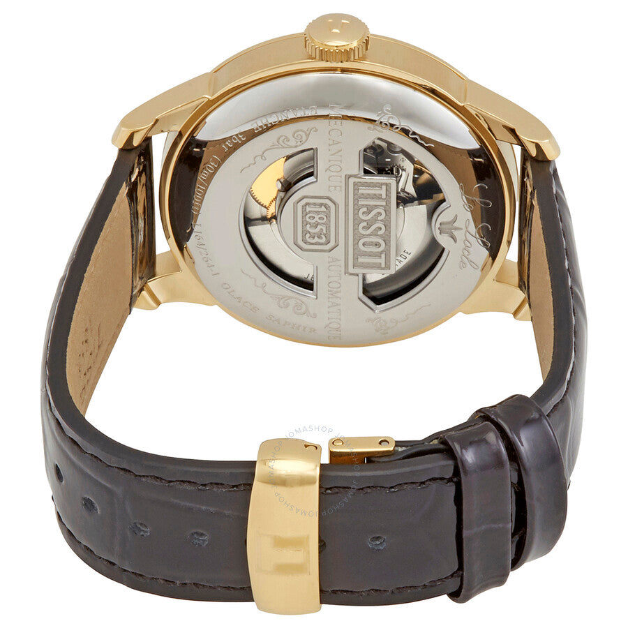 Tissot Le Locle Automatic Black Mother of Pearl Dial Men's Watch T41.5.423.93 - Dawson Watches #3
