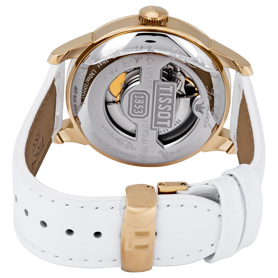 Tissot Le Locle Automatic Diamond Mother of Pearl Dial Ladies Watch T41.5.453.86 - The Watches Men & Co #3