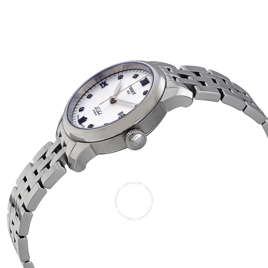 Tissot Le Locle Automatic Diamond Silver Dial Ladies Watch T006.207.11.036.00 - Dawson Watches #2