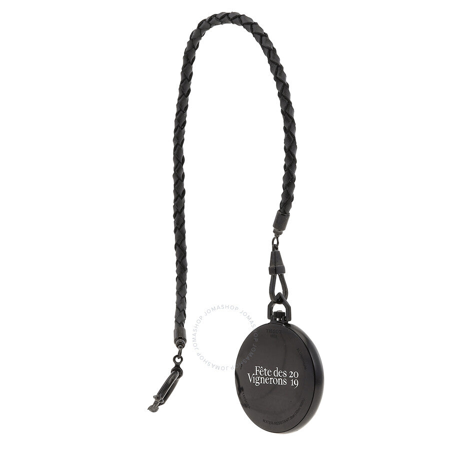 Tissot Lepine Quartz Black Dial Unisex Pocket Watch T863.409.99.057.01 - Dawson Watches #3