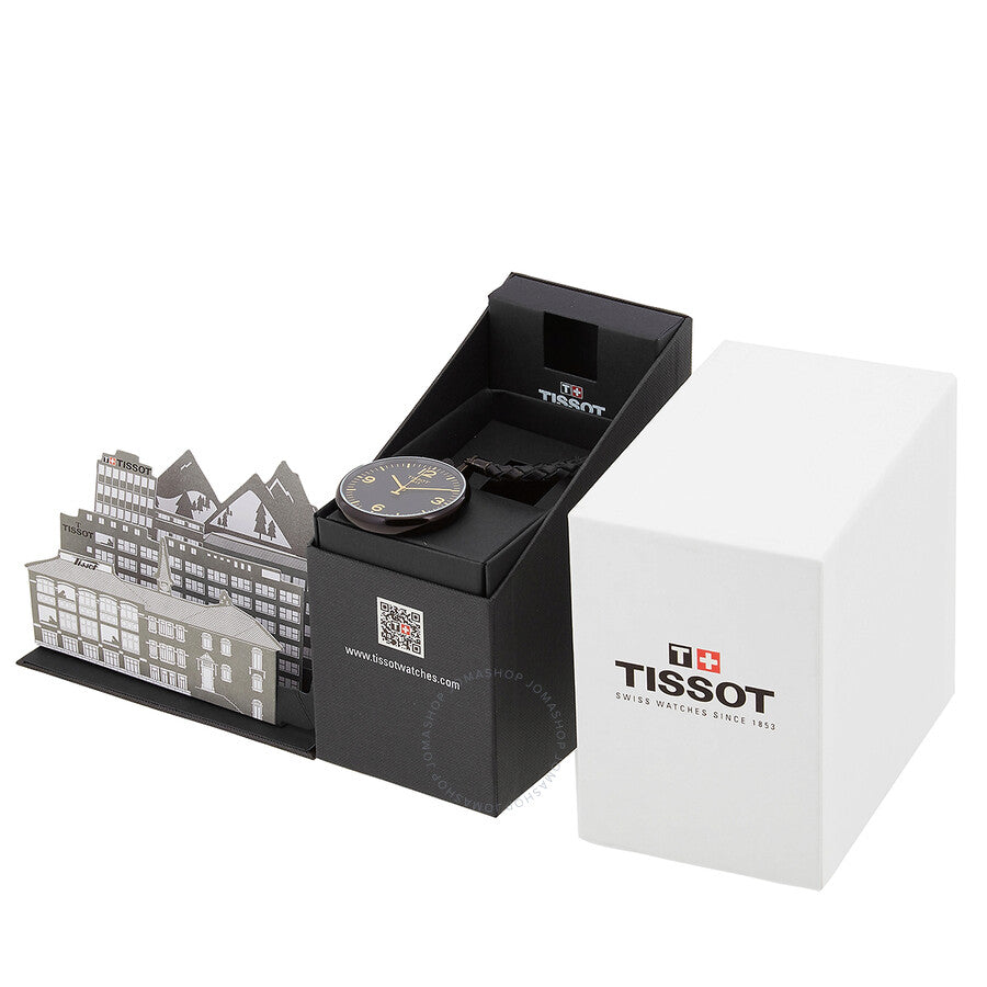 Tissot Lepine Quartz Black Dial Unisex Pocket Watch T863.409.99.057.01 - Dawson Watches #4