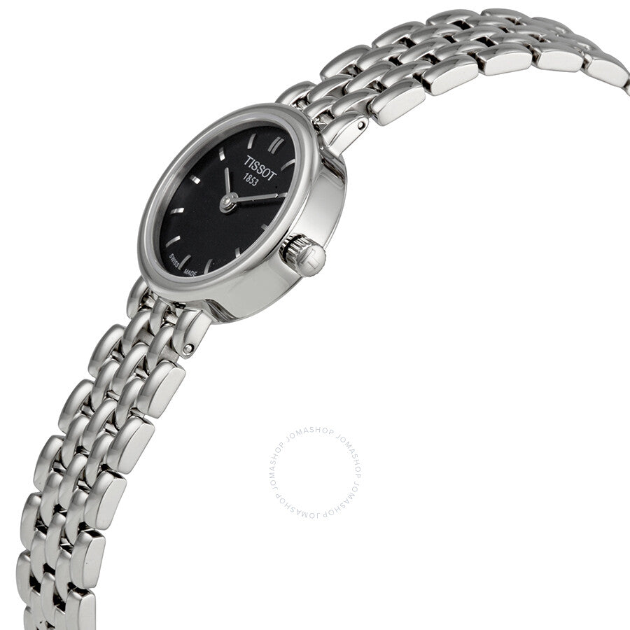Tissot Lovely Black Dial Stainless Steel Ladies Watch T0580091105100 - Dawson Watches #2