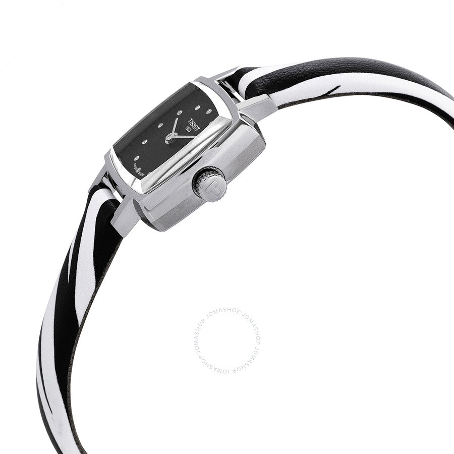 Tissot Lovely Quartz Diamond Black Dial Ladies Watch T058.109.17.056.00 - Dawson Watches #2