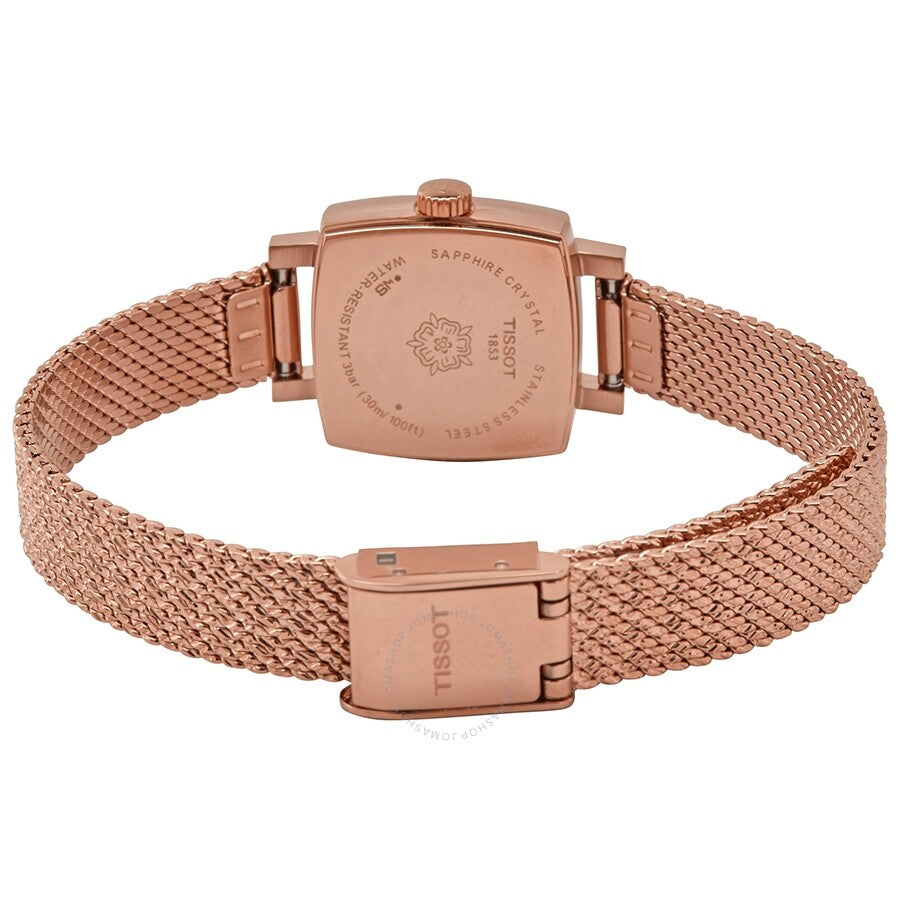 Tissot Lovely Square Diamond Rose Dial Ladies Watch T058.109.33.456.00 - Dawson Watches #3