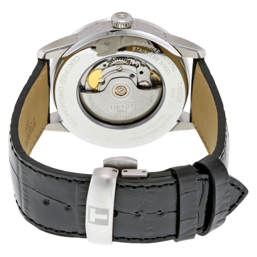 Tissot Luxury Automatic Stainless Steel Black Dial Men's Watch T0864081605100 - Dawson Watches #3