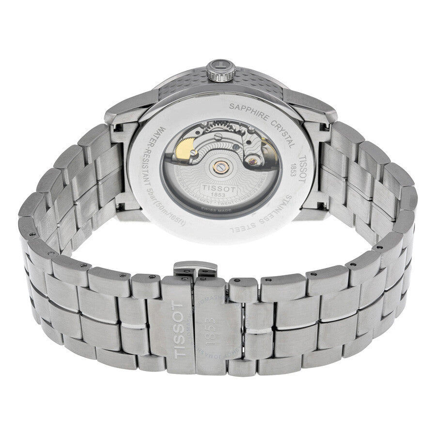 Tissot Luxury Powermatic 80 Silver Dial Men's Watch T0864071103100 - Dawson Watches #3