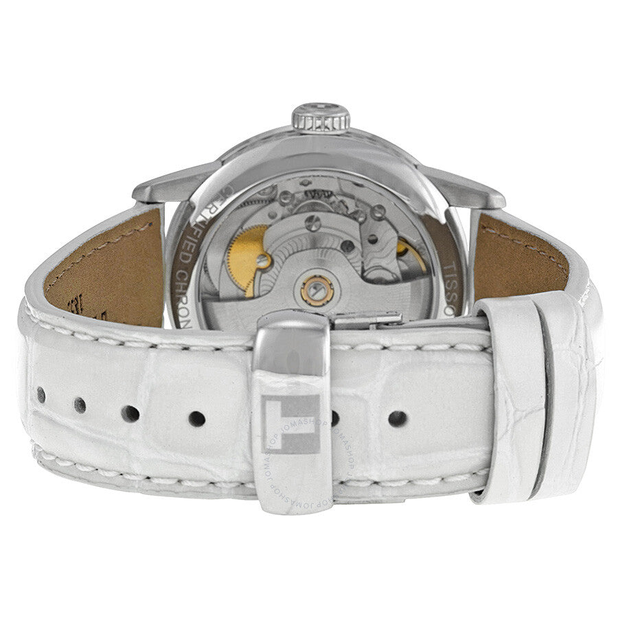 Tissot Powermatic 80 Mother of Pearl Dial Ladies Watch T0862081611600 - Dawson Watches #3