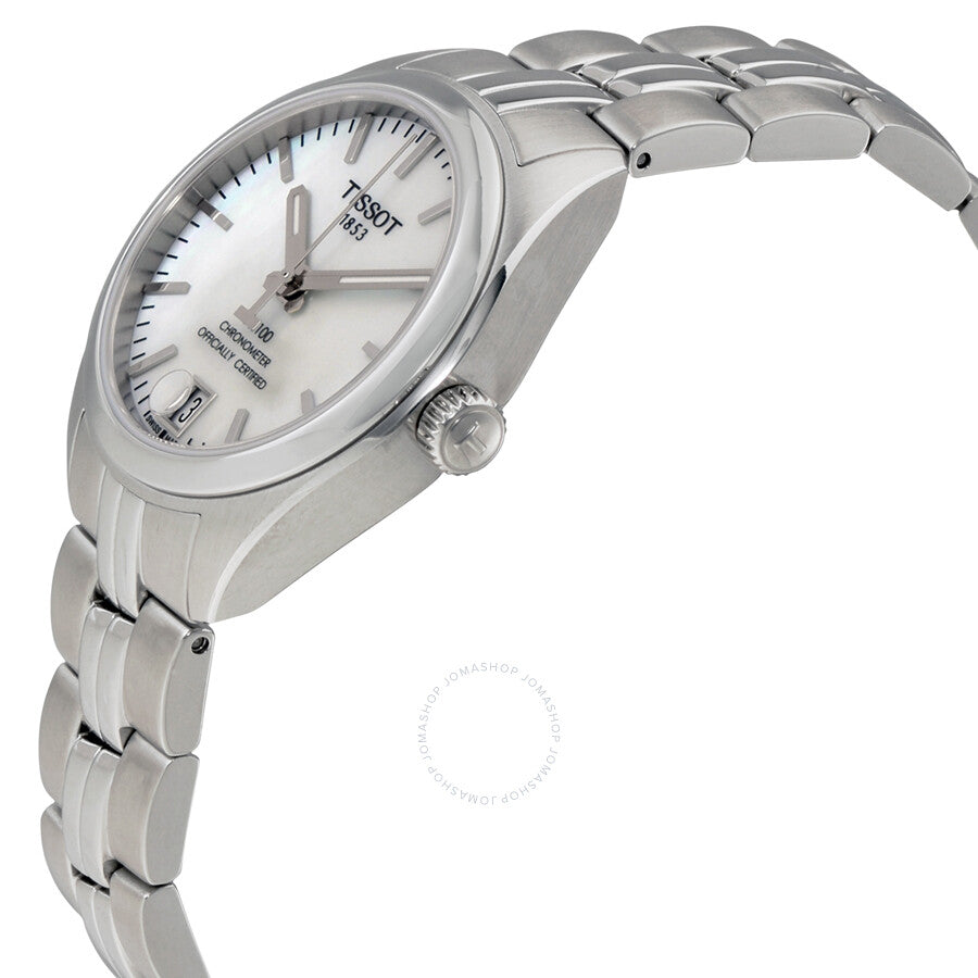 Tissot PR 100 Automatic Ladies Watch T101.208.11.111.00 - Dawson Watches #2