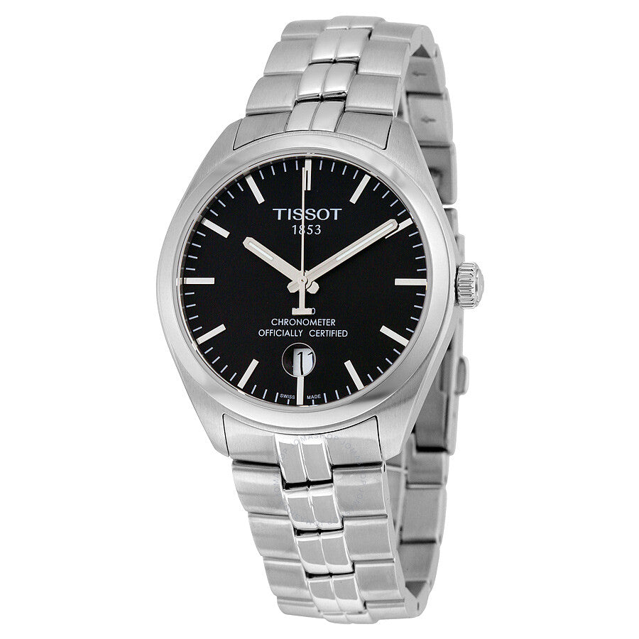 Tissot PR 100 COSC Black Dial Men's Watch T1014511105100 - Dawson Watches