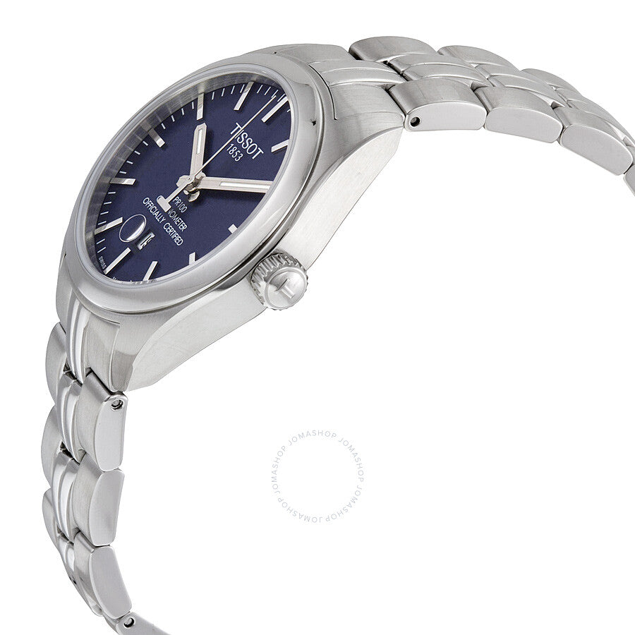 Tissot PR 100 Blue Dial Stainless Steel Ladies Watch T101.251.11.041.00 - Dawson Watches #2