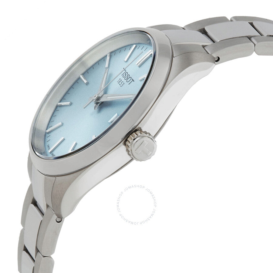Tissot PR 100 Quartz Ice Blue Dial Ladies Watch T1502101135100 - Dawson Watches #2