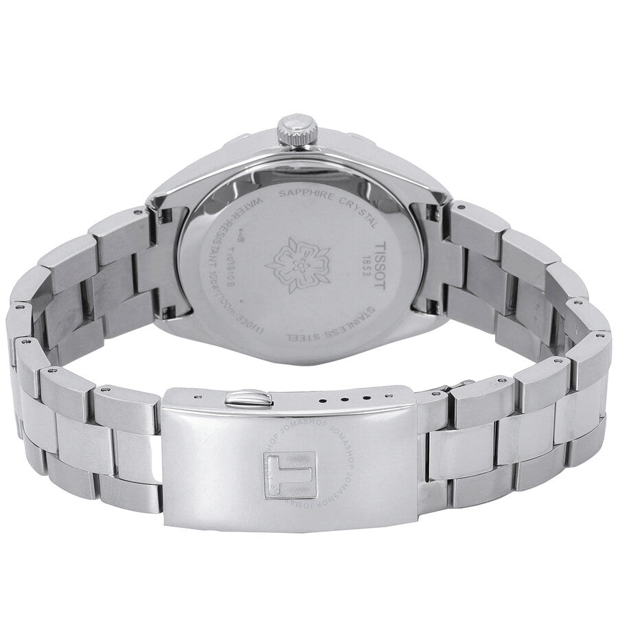 Tissot PR 100 Quartz Light Blue Dial Ladies Watch T1019101135100 - The Watches Men & Co #3