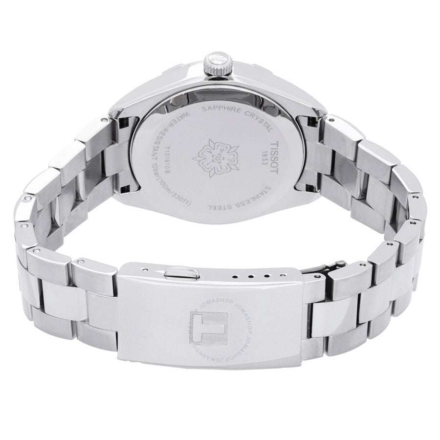 Tissot PR 100 Sport Chic Quartz Diamond White Mother of Pearl Dial Ladies Watch T101.910.11.116.00 - Dawson Watches #3