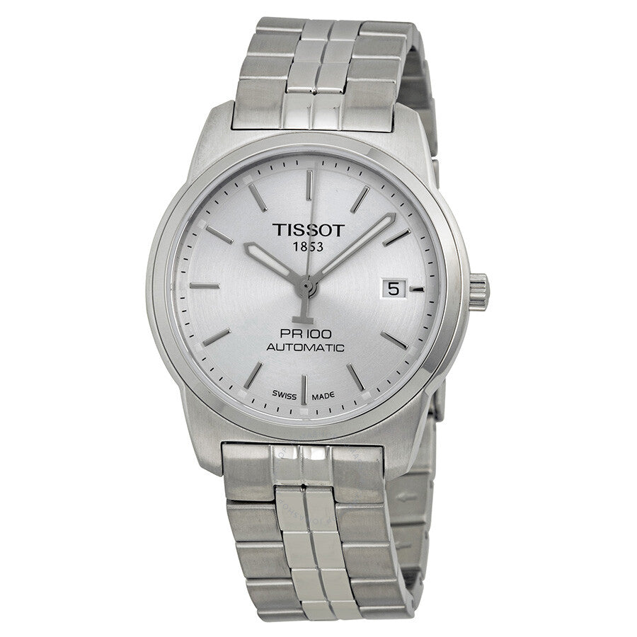 Tissot PR100 Automatic Stainless Steel Men's Watch T0494071103100 - Dawson Watches