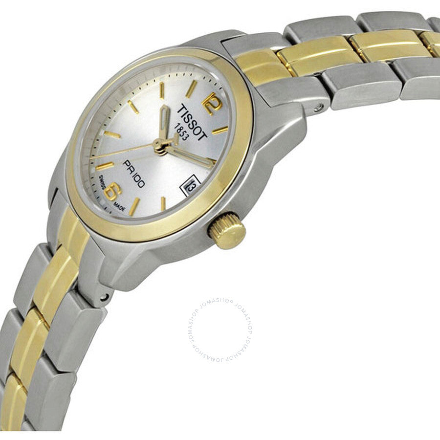 Tissot PR100 Two-tone Ladies Watch T049.210.22.037.00 - Dawson Watches #2