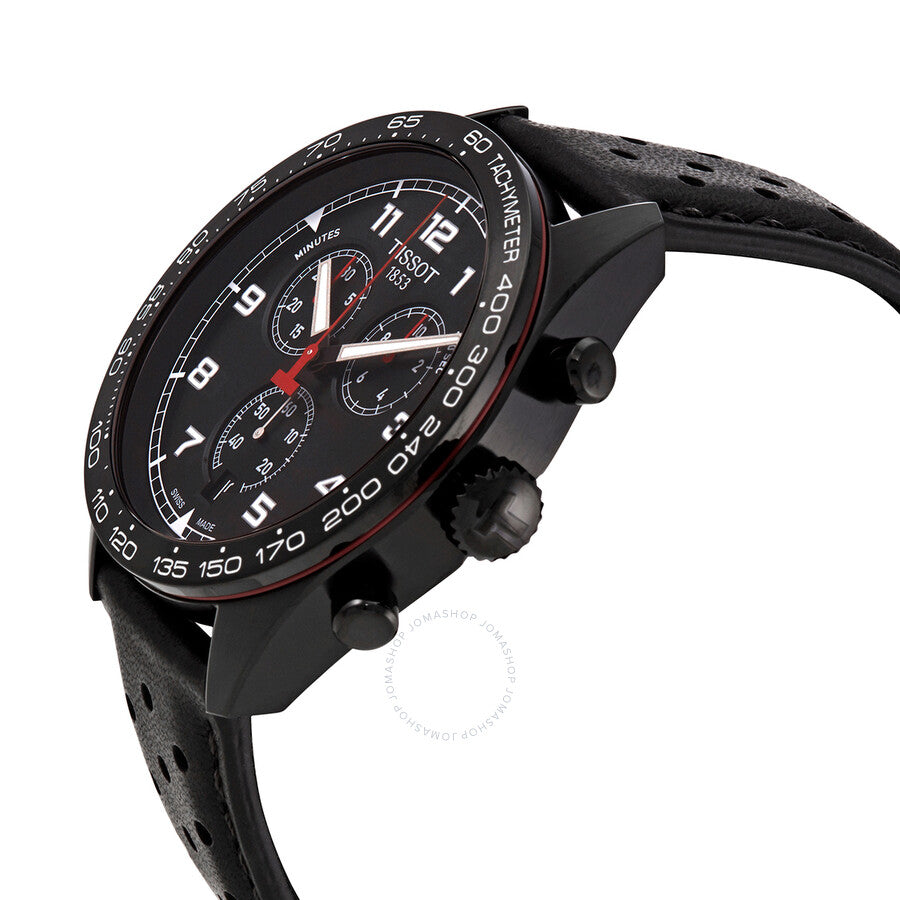 Tissot PRS 516 Chronograph Quartz Black Dial Men's Watch T131.617.36.052.00 - Dawson Watches #2