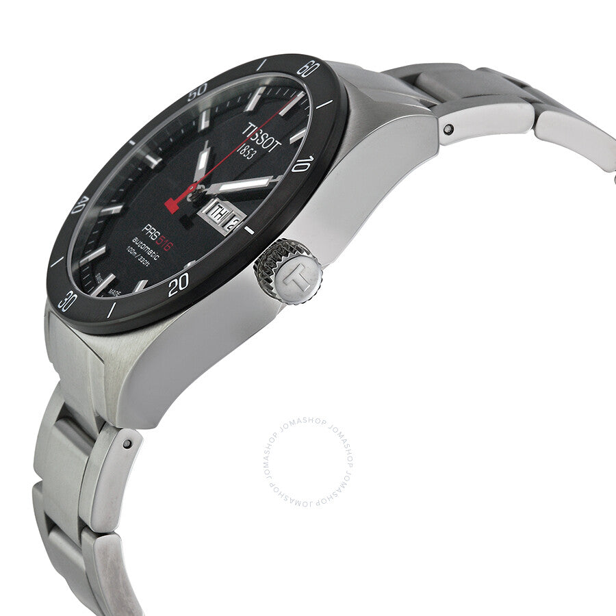 Tissot PRS516 Automatic Black Dial Men's Watch T044.430.21.051.00 - Dawson Watches #2