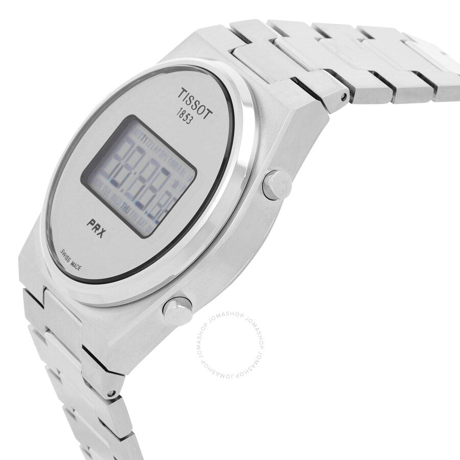 Tissot PRX Digital Quartz Silver Dial Men's Watch T1374631103000 - Dawson Watches #2