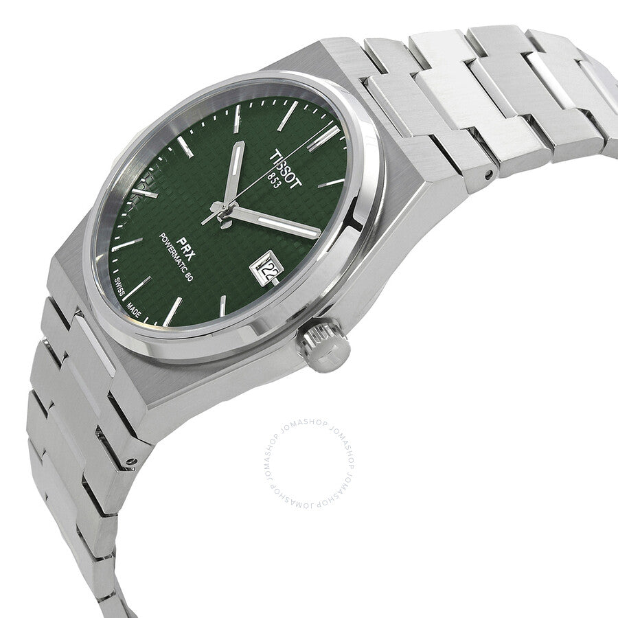 Tissot PRX Powermatic 80 Automatic Green Dial Men's Watch T137.407.11.091.00 - Dawson Watches #2