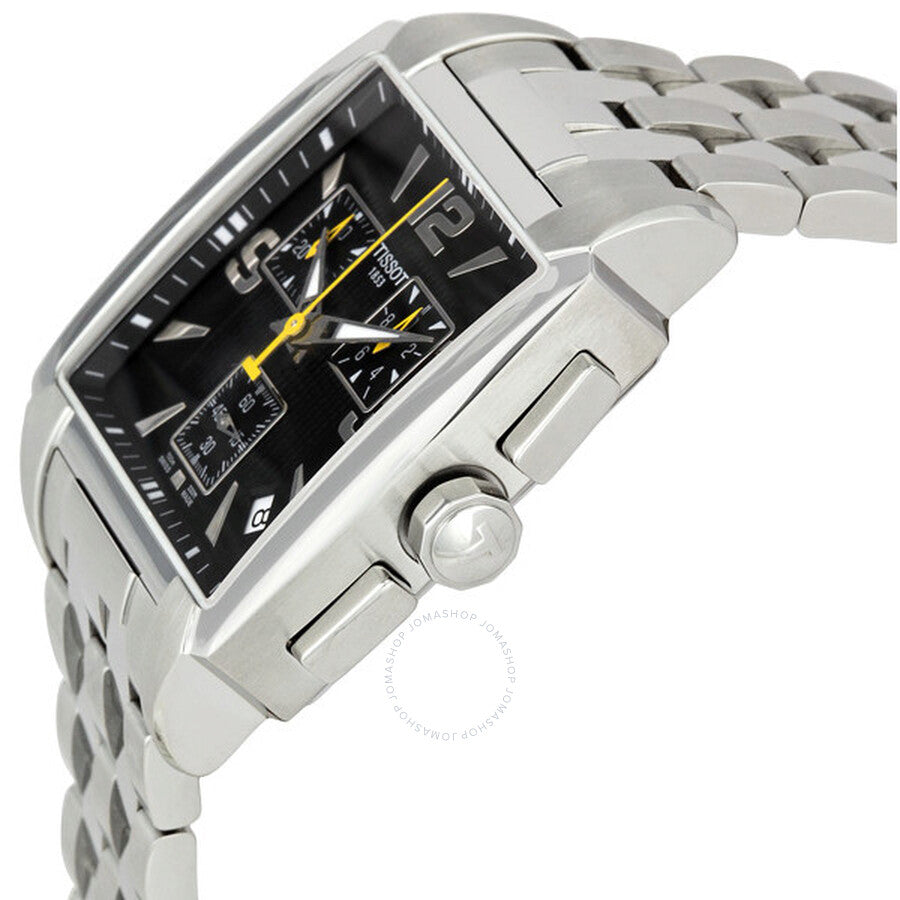Tissot Quadrato Black Dial Men's Watch T0055171105700 - Dawson Watches #2