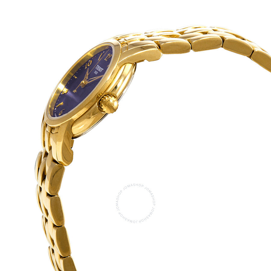 Tissot Quartz Blue Dial Ladies Watch T97.5.181.42 - Dawson Watches #2