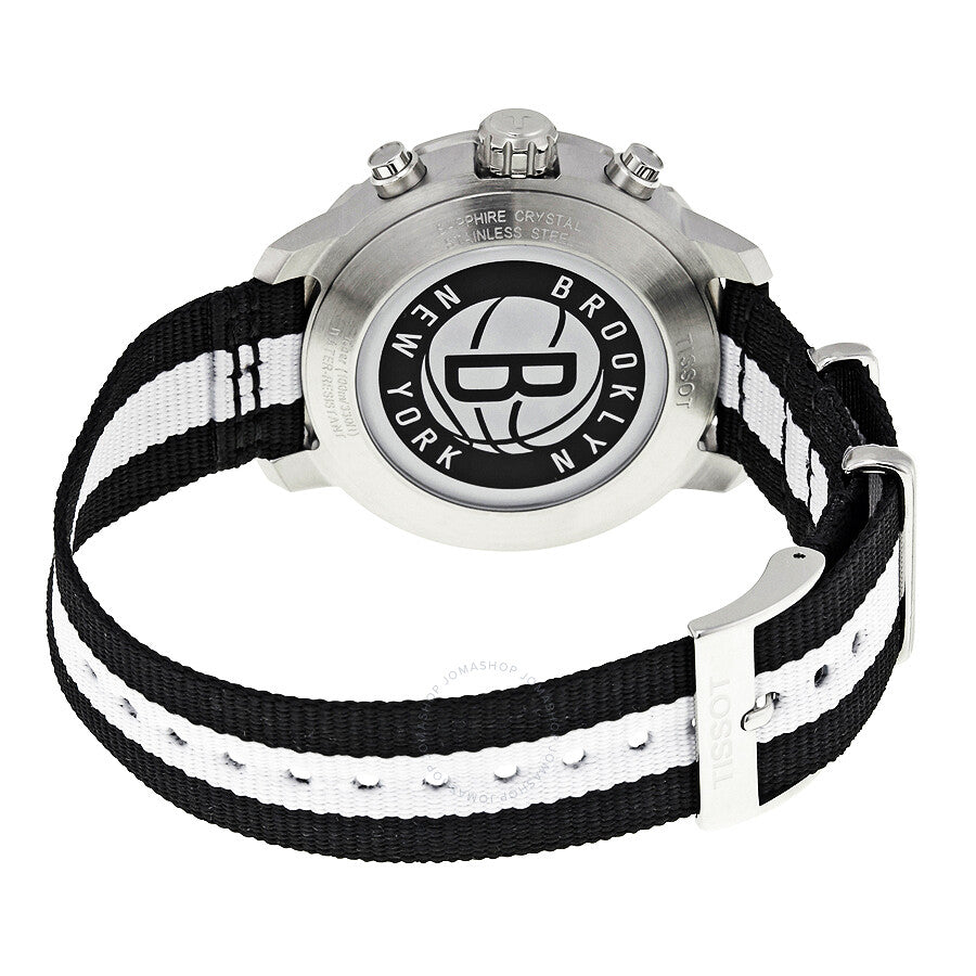 Tissot Quickster Brooklyn Nets Edition Chronograph Men's Watch T095.417.17.037.11 - Dawson Watches #3