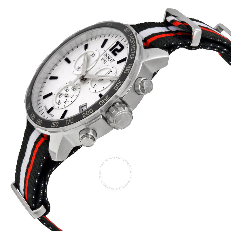 Tissot Quickster Chronograph Silver Dial Men's Watch T0954171703701 - Dawson Watches #2