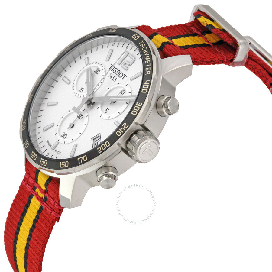 Tissot Quickster Miami Heat NBA Special Edition Silver Dial Men's Watch T0954171703708 - Dawson Watches #2