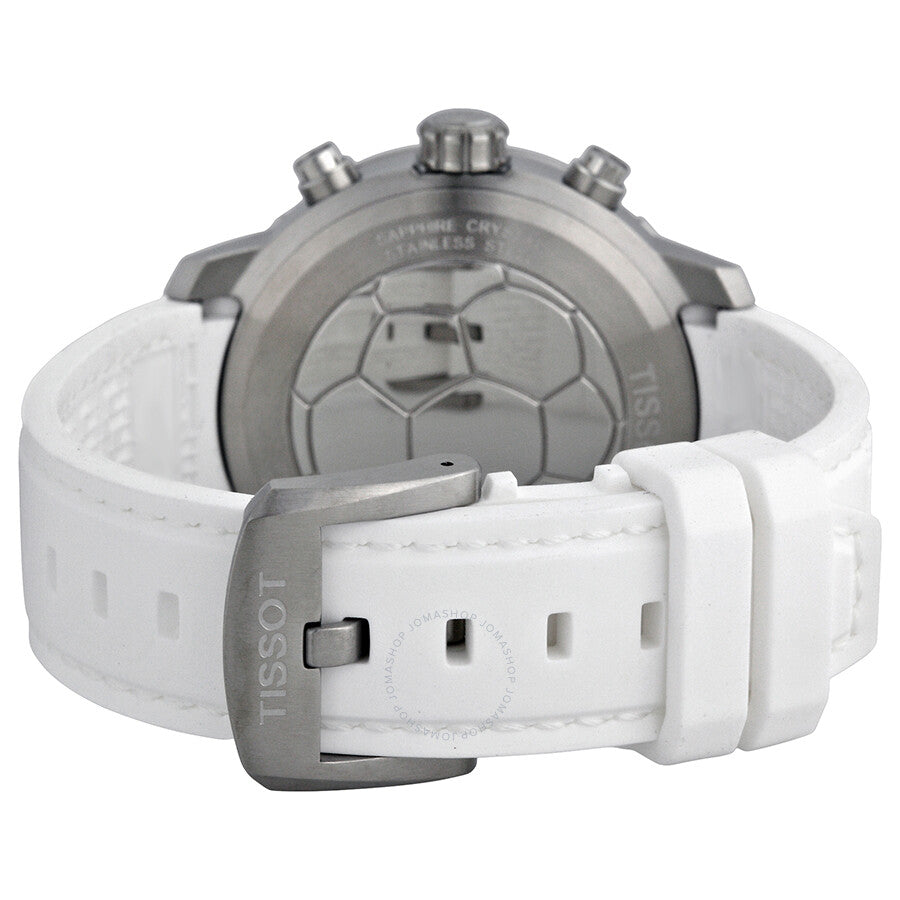 Tissot Quickster Grey Dial White Silicone Men's Watch T0954491706700 - Dawson Watches #3