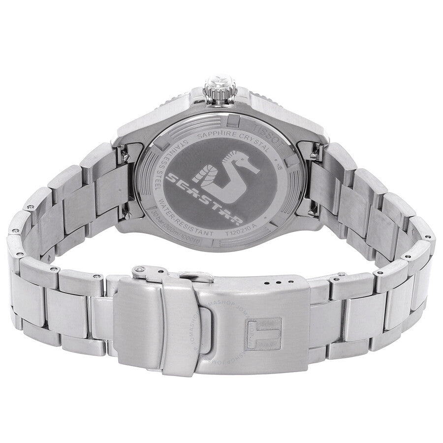 Tissot Seastar 1000 Quartz Black Dial Unisex Watch T1202101105100 - Dawson Watches #3