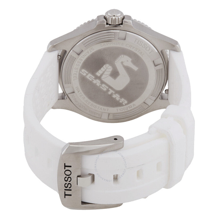 Tissot Seastar Quartz Diamond White Mother of Pearl Dial Unisex Watch T120.210.17.116.00 - Dawson Watches #3