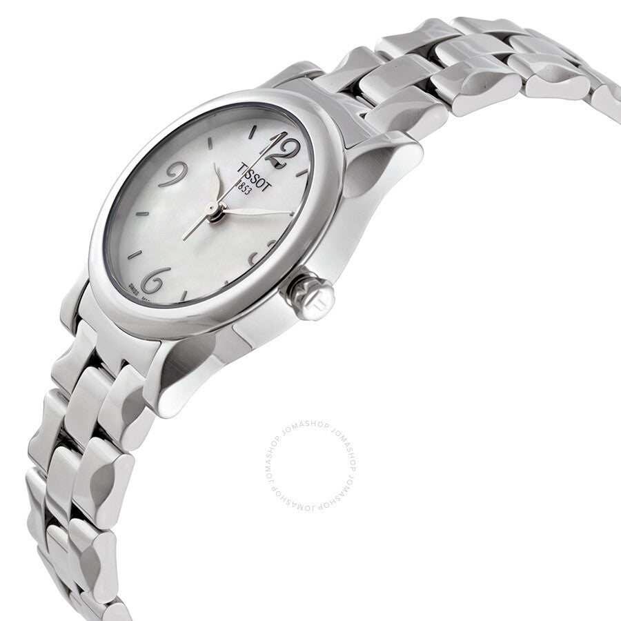 Tissot Stylis-T Mother of Pearl Dial Stainless Steel ladies Dial T0282101111702 - Dawson Watches #2
