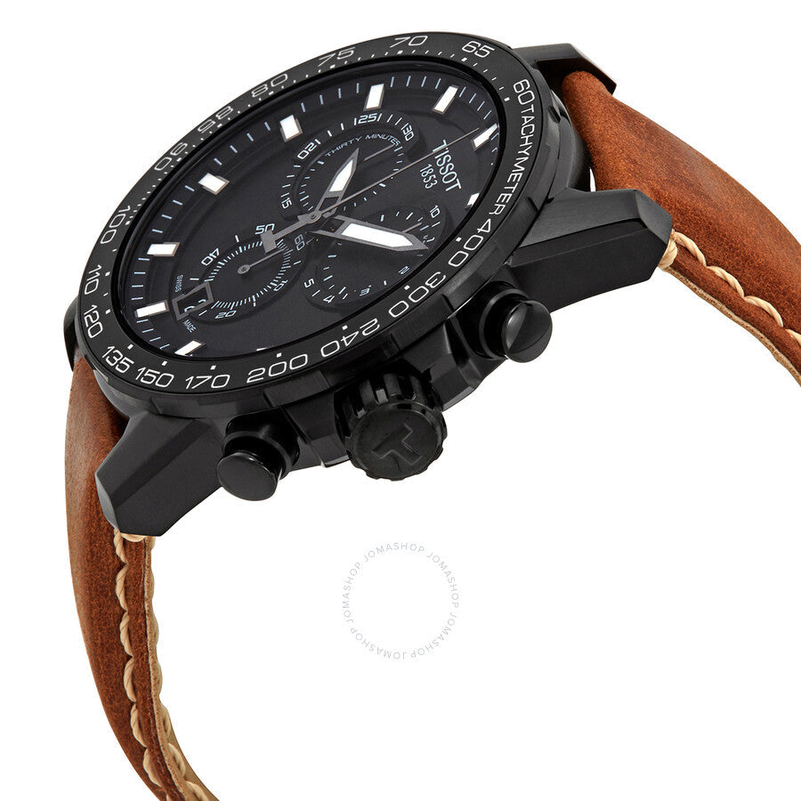 Tissot Supersport Chronograph Quartz Black Dial Men's Watch T125.617.36.051.01 - Dawson Watches #2
