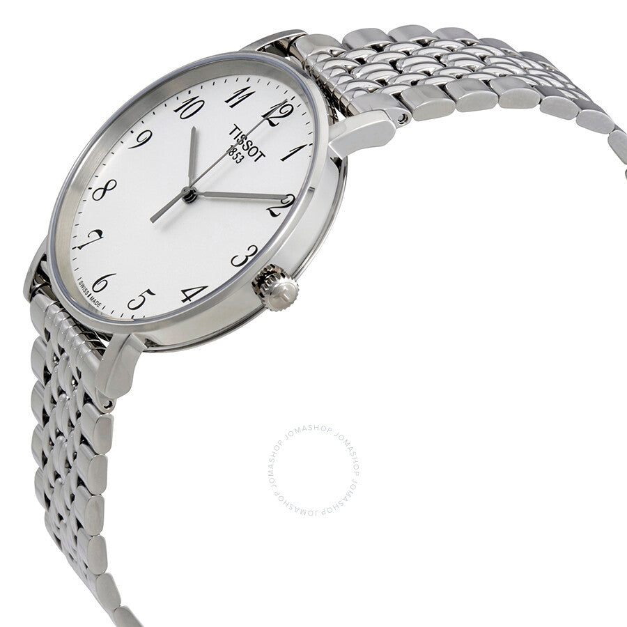 Tissot T-Classic Everytime Silver Dial Unisex Watch T1094101103200 - Dawson Watches #2