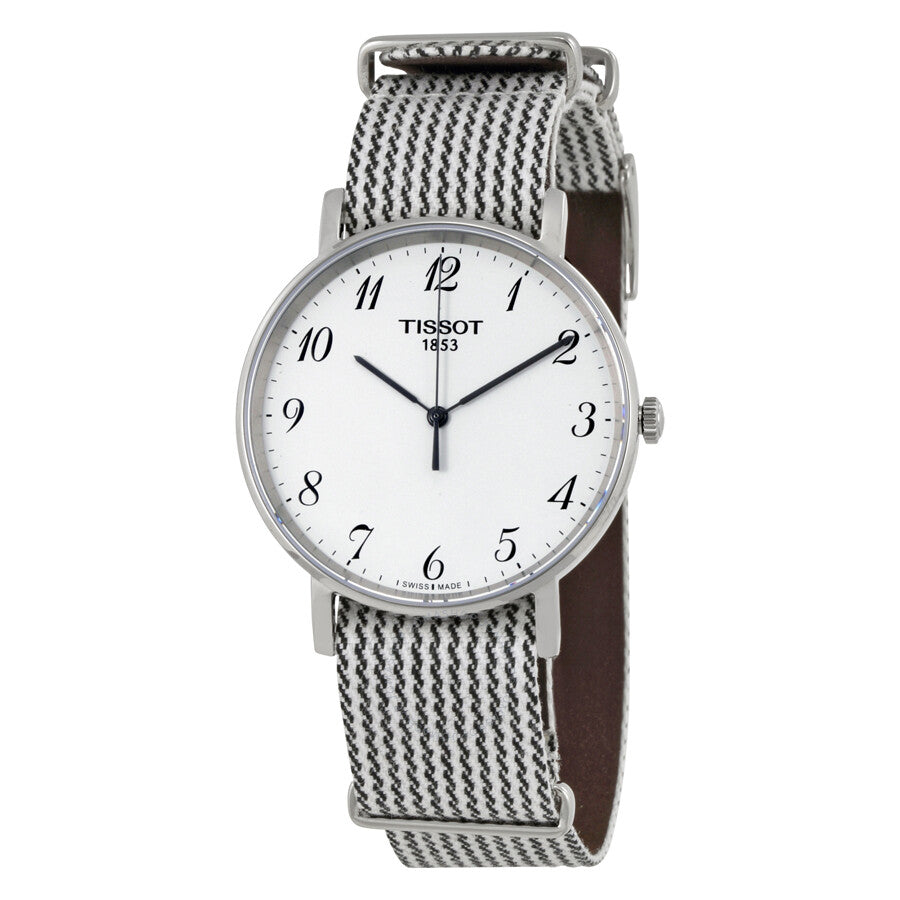 Tissot T-Classic Everytime White Dial 38 mm Watch T1094101803200 - Dawson Watches