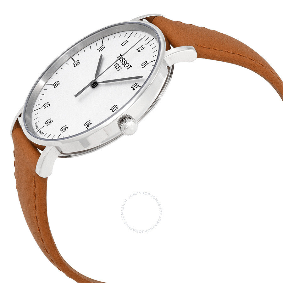 Tissot T-Classic Everytime Silver Dial Men's Watch T1096101603700 - Dawson Watches #2