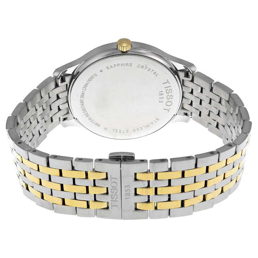 Tissot T-Classic Tradition White Dial Men's Watch T0636102203700 - Dawson Watches #3