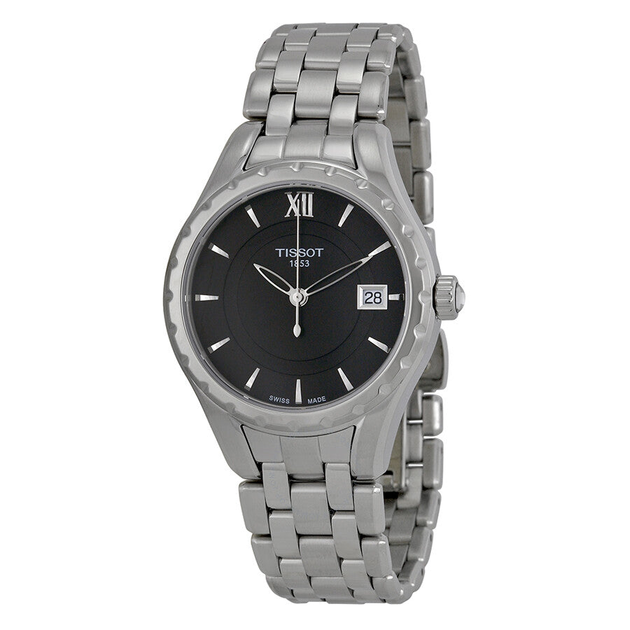 Tissot T-Lady Black Dial Stainless Steel Ladies Watch T0722101105800 - Dawson Watches