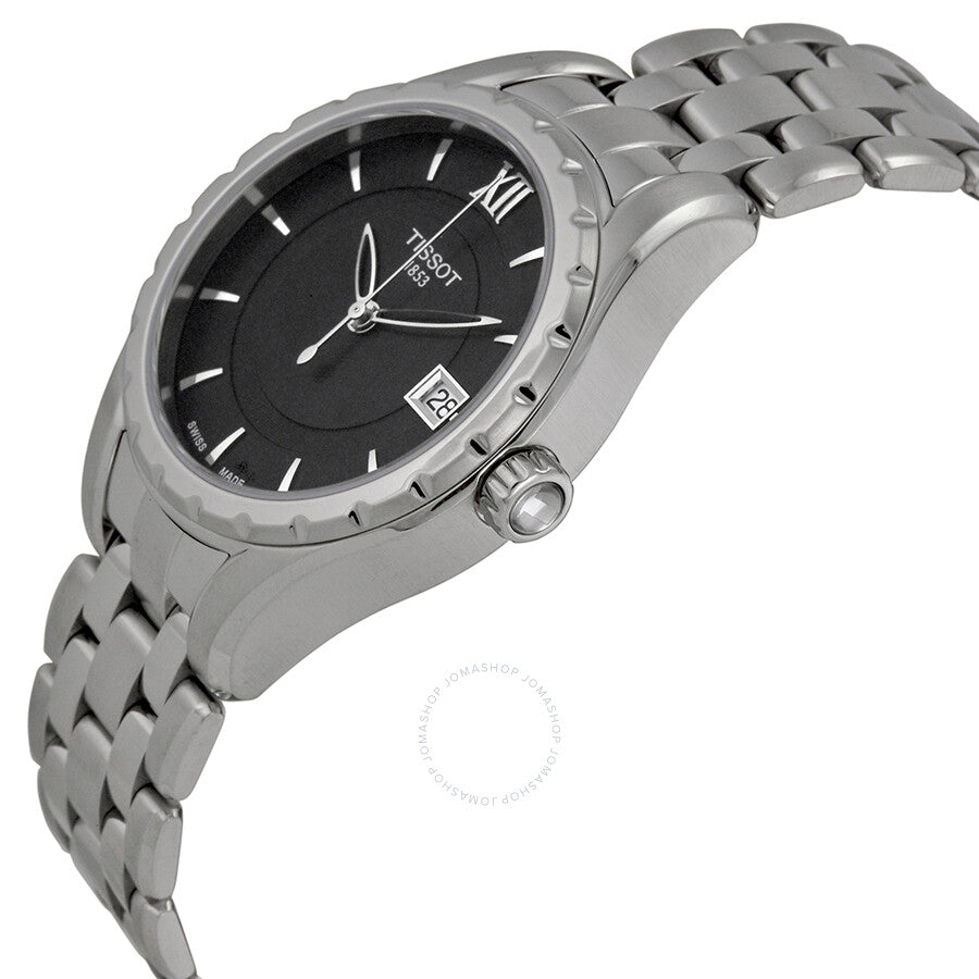 Tissot T-Lady Black Dial Stainless Steel Ladies Watch T0722101105800 - Dawson Watches #2