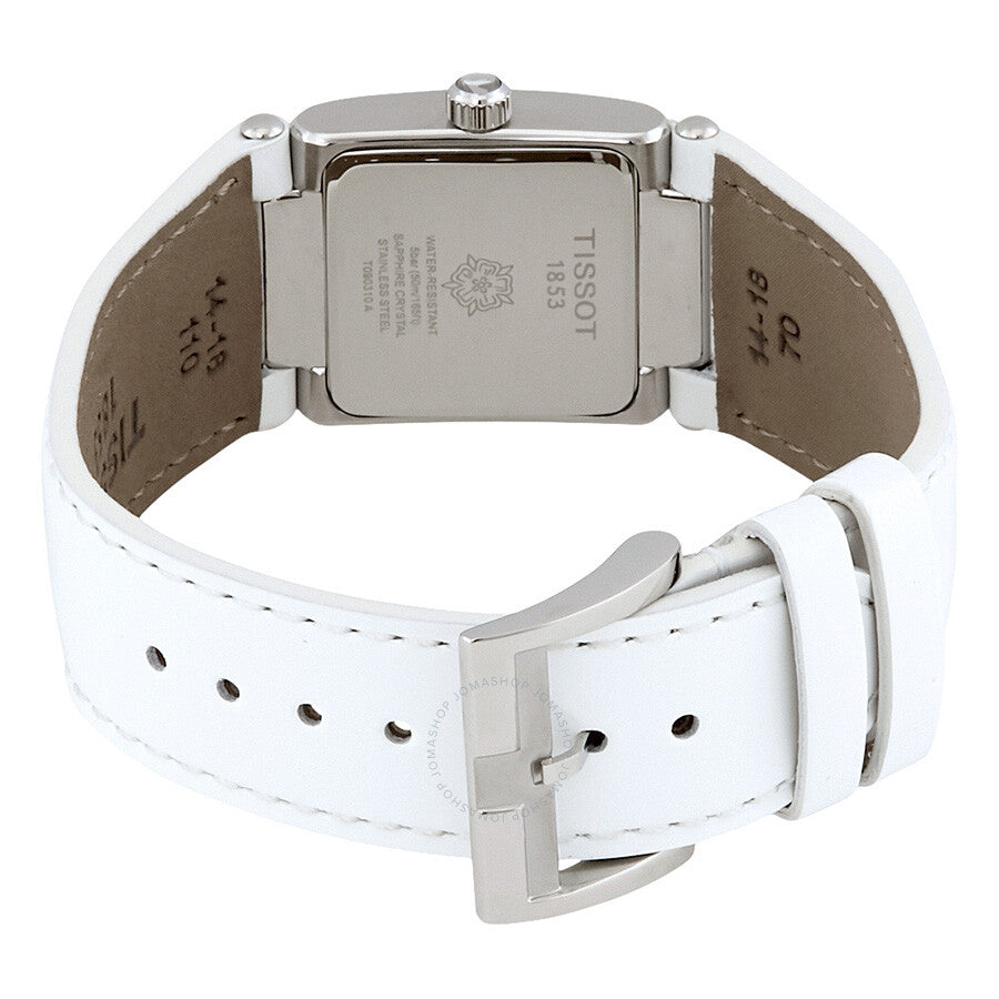 Tissot T-Lady White Mother of Pearl Dial Ladies Watch T090.310.16.111.01 - Dawson Watches #3