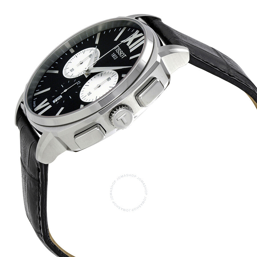 Tissot T-Lord Automatic Chronograph Black Dial Men's Watch T0595271605800 - Dawson Watches #2