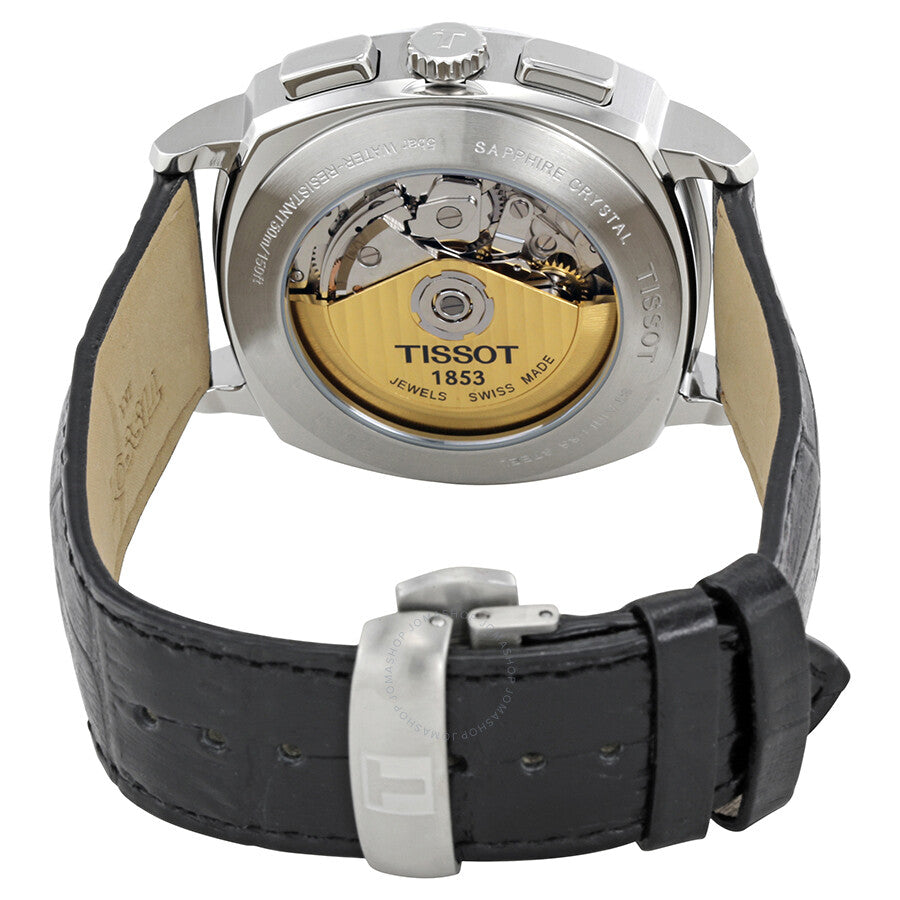Tissot T-Lord Automatic Chronograph Black Dial Men's Watch T0595271605800 - Dawson Watches #3