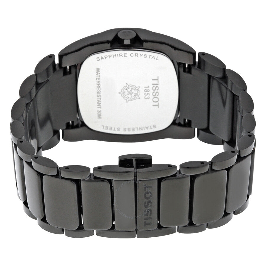 Tissot T Moments Black Dial Black PVD Ladies Watch T009.310.11.057.01 - Dawson Watches #3
